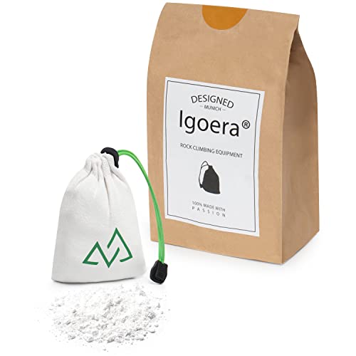 Igoera Bola de magnesio (56g) Recargable Premium | Tiza y magnesio para Escalada, Boulder, Halterofilia, Crossfit, Gimnasia y Pole Dance.… Cover