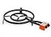 Produktbild Paellabrenner 40 cm Ringbrenner 13,5 kw + Gasschlauch/Druckminderer (Gaskocher, Campingkocher, Räucherofen Gasbrenner, Hockerkocher, Lanzenbrenner Paella Gas Kocher, Wurstkessel, Kessel)