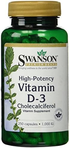 High Potency Dry Vitamin D-3 1,000 Iu 250 Caps