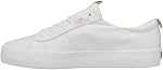 Keds Kickback Canvas Sneaker pour femme, Blanc, 8 M US