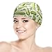 Dill Pickles Funny Swim Cap for Adults Swimming Hat Long and Short Hair Bathing Caps for Men Women