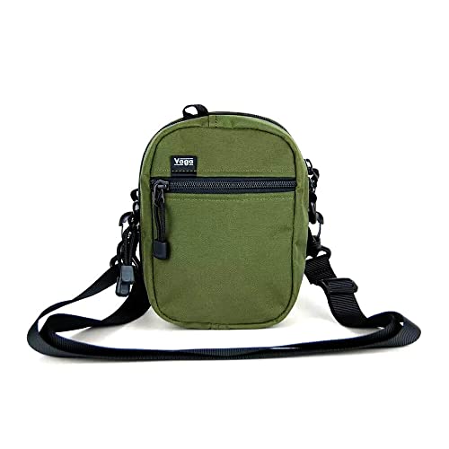VAGA BAG �o�K �o�b�O DOUBLE POUCH DARK OLIVE �X�P�[�g�{�[�h �X�P�{�[ -�_�[�N�I���[�u,�����T�C�Y