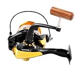 Diwa Spinning Fishing Reels for Saltwater Freshwater 1000 2000 3000 4000 5000 6000 Series Left/Right Interchangeable Trout Spinning Reel Carp Fishing Spool 10 Ball Bearings Light and Smooth - Image 4