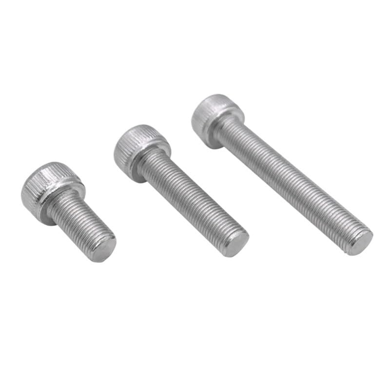 Viti Esagonali In Acciaio Inox A2, Semifilettate, Misure M6 M8 M10 M12