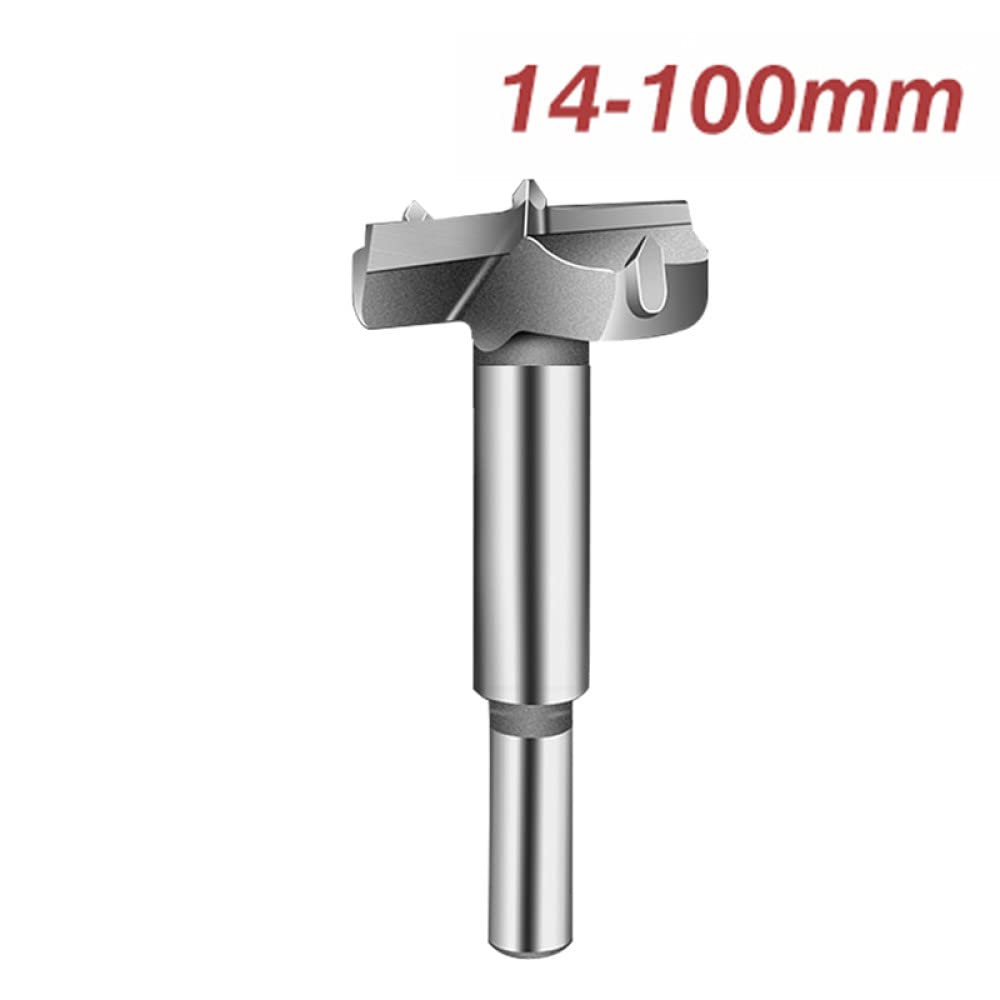 Punte da trapano per legno in lega dura in acciaio al tungsteno Punte per fori per la lavorazione del legno Foratura su cartongesso/tavole di plastica/tavola di legno,90mm