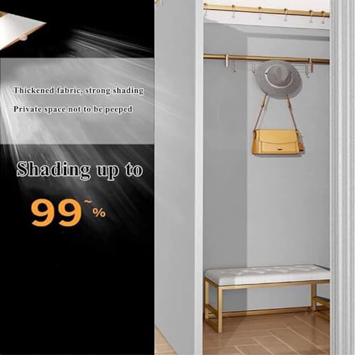 Cabine d'essayage indépendante en métal avec rideau occultant grand espace pour magasin - 4