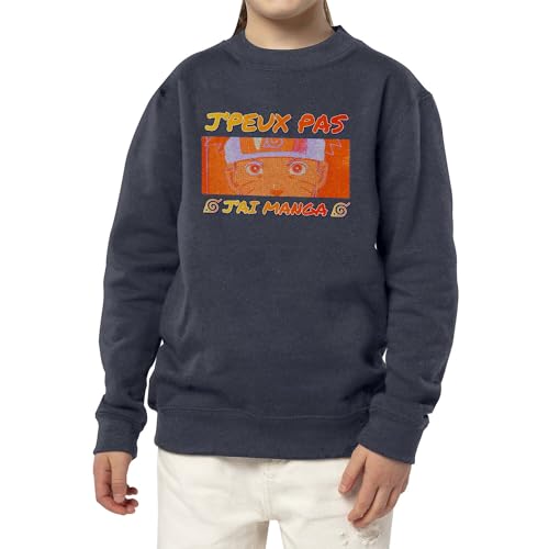 Sweat manga Uzumaki enfant pull coton résistant aux lavages