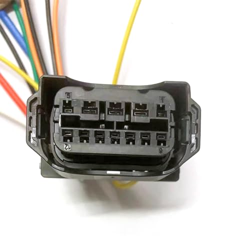 MUNIK Headlight Cable Repair Kit Headlight Plug Suitable Connector Wiring Harness 6925638 for BMW 1,2,3,4,5,6,7,I3,I8,M3,M4,X1,X2,X3,X4,X5,X6,Z4 Replacement # 6925638DX 6925638 61119327504 (1PCS)