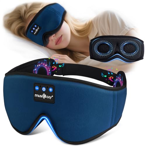 Masque Bluetooth pour les yeux acoustique et occultant