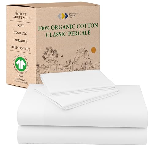 California Design Den Queen Sheet Set - Soft 100%...