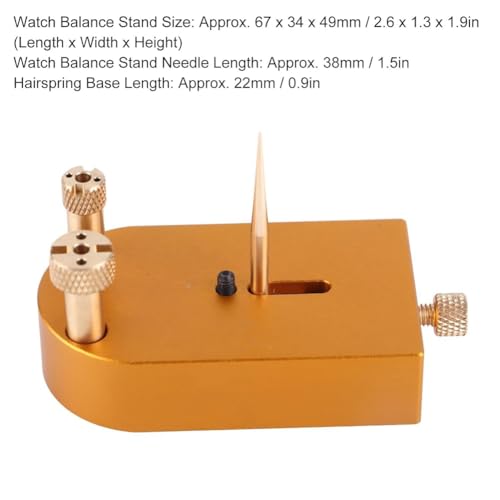 Support de roue d'équilibrage de la montre et correction - 4