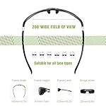 3 Pack Polarized Sports Sunglasses for Men, Mens Sunglasses Wrap Around UV Protection for Cycling Fishing Driving - Image 5