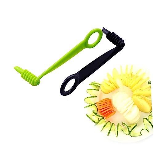 Cortador en Espiral Rotatorio para Vegetales UKCOCO miniatura 2