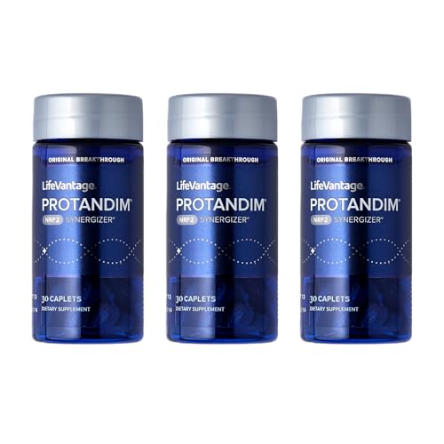 Protandim Nrf2 Synergizer Cellular Health & Antioxidant Support Supplement Healthy Aging Formula with Turmeric Ashwagandha Green Tea & Milk Thistle 30 Capsules