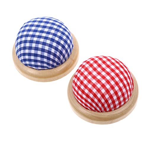 BEBEMOKO DIY Handcraft Sewing Tools 2pcs Pin Pouch Sewing Pin Bag Cross Stitch Storage Bag