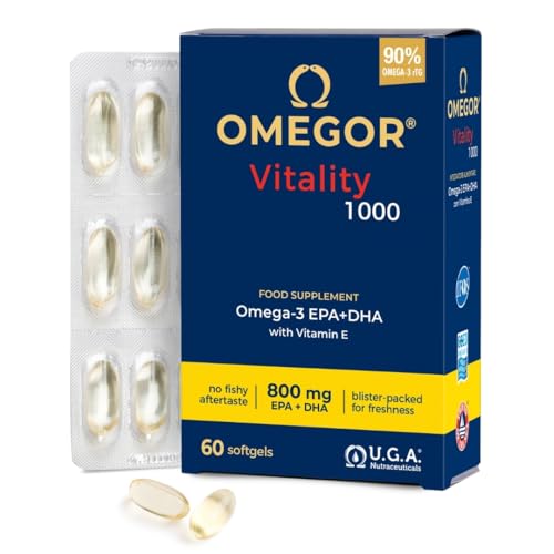 Omega 3 IFOS 5 Stelle OMEGOR Vitality 1000 -...