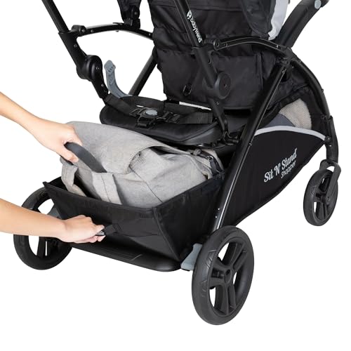 Image of Baby Trend Sit N' Stand 5-in-1 Shopper Travel System, Moondust