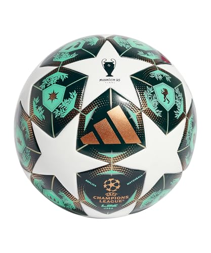 Adidas UEFA Champions League J350 Ball JH1290, Unisex Footballs, Green, 4...