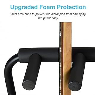 Lqdp Guitare Support 3 Voies Sol Support Guitare, Pliable Accessoires Guitares Rack pour Guitare Basse Électrique… - Les Beatles, Paul McCartney, John Lennon, RIngo Starr, George Harrison Lqdp Guitare Support 3 Voies Sol Support Guitare, Pliable Accessoires Guitares Rack pour Guitare Basse Électrique… – Image 5