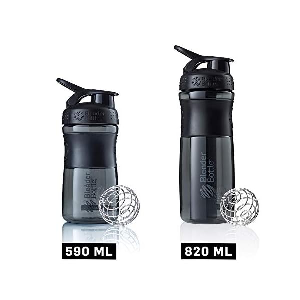 BlenderBottle Sportmixer Tritan Trinkflasche mit BlenderBall, geeignet als Protein Shaker, Eiweißshaker, Wasserflasche… – Bild 8