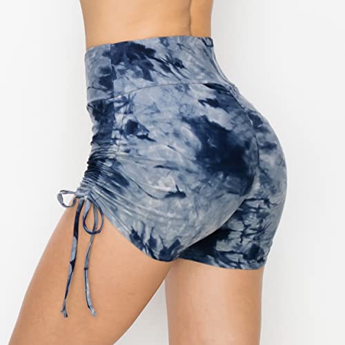 Image of ALWAYS Faux Leather Shorts - High Waist Active Stretch Yoga Short Pants for Women