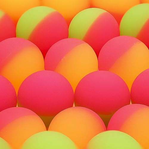 Entervending Bouncy Balls - Rubber Balls for Kids - ICY Bounce Balls - 25 Pcs Large Bouncy Ball 45 mm - Super Ball Vending Machine Toys - Bouncing Balls Party Favors