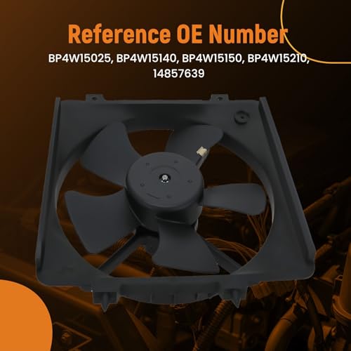 Image of maXpeedingrods Radiator Cooling Fan Assembly for Mazda Miata L4 1.8L 1999-2005, BP4W15025 BP4W15140