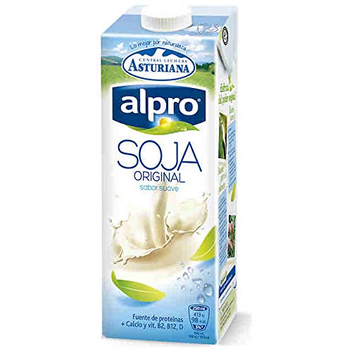 BEBIDA DE SOJA CON CALCIO ASTURIANA ALPRO 1L * 6 Cover