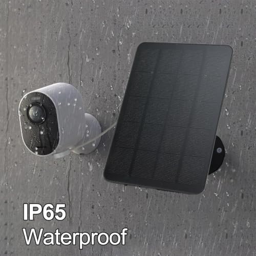 Panel solar de 10W para Arlo Pro 4 Ultra 2 con soporte ajustable 5