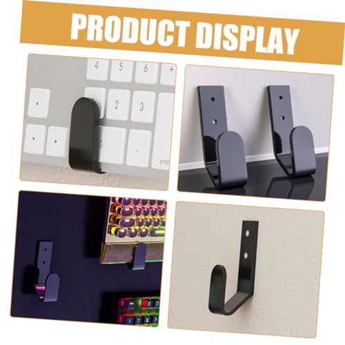 SHINEOFI 4 Pcs suporte parede para teclado cabides parede suporte teclado para parede titular do tec