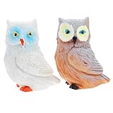 Matériau en résine résistante : fabriquées en résine, ces figurines sont durables et détaillées, adaptées à une utilisation intérieure et extérieure, ornement de jardin en résine, figurine d'animal en résine