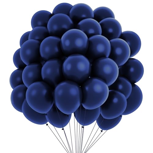 Luftballon blau Weihnachtsballongirlande Blauer Ballon Dekoration Geburtstagstauben Taufedekoration