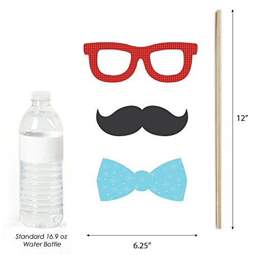 Big Dot Of Happiness Winter Party - Photo Booth Props Kit - 20 Count #TOP21