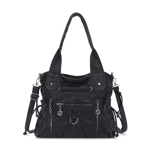Image of Angel Kiss Hobo Bags for Women Fashion Shoulder Bag Ladies Purses and Handbags Roomy Tote Bags Purse with Crossbody Strap