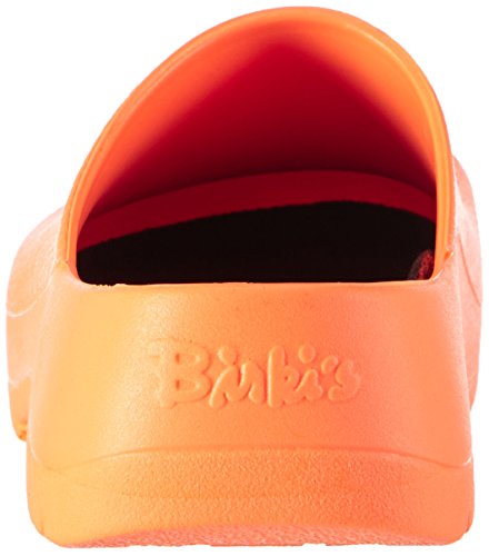 Image of Birkenstock Women's Super-Birki Clogs, Orange Neon Orange, 4.5 UK