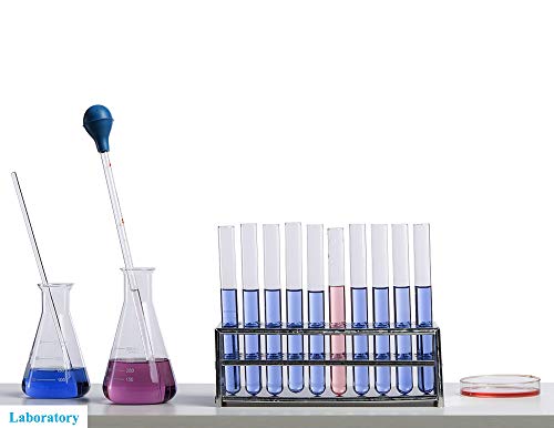 Ecty DG 2Pcs 10Ml Glass Graduated Droppers Lab Pipettes Dropper Liquid Pipette thumb #5