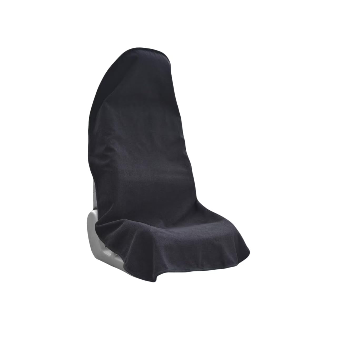 Woniyal 1 Pcs Car Seat Towel Cover for Fo-rd Focus Fiesta Fusion Kuga Edge VIGNALE ST-Line S/C-MAX Escape, Non-Slip Sweatproof Front Seat Protector Gym Workout Running Cushion Polyester Washable