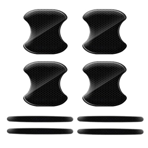 ACJAW Subaru Crosstrek Door Handle Scratch Protector Black