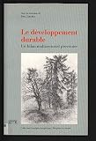 Le développement durable : un bilan multisectoriel provisoire