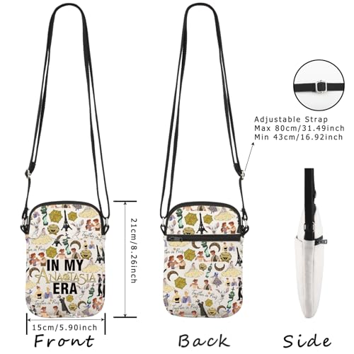 WCGXKO Princess Movie Gift Musical Lover Gift In My AnastaEra Crossbody Bag Princess Fans Gift2
