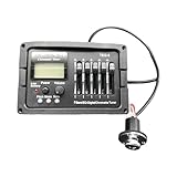 ICDKOYK Chromatisches Stimmgerät für Akustikgitarren, chromatisches Stimmgerät für Anfänger mit robusten und präzisen Drehfunktionen, Ukulelen für Gitarren, professionelle Anfänger