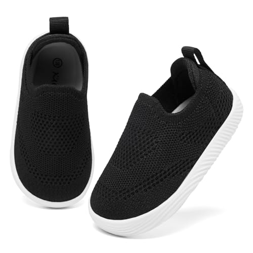 Image of MORENDL Baby Toddler Walking Socks Non-Slip Breathable Unisex Casual Sneakers