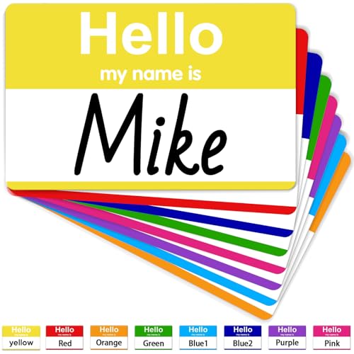 labelon Hello My Name Is Stickers