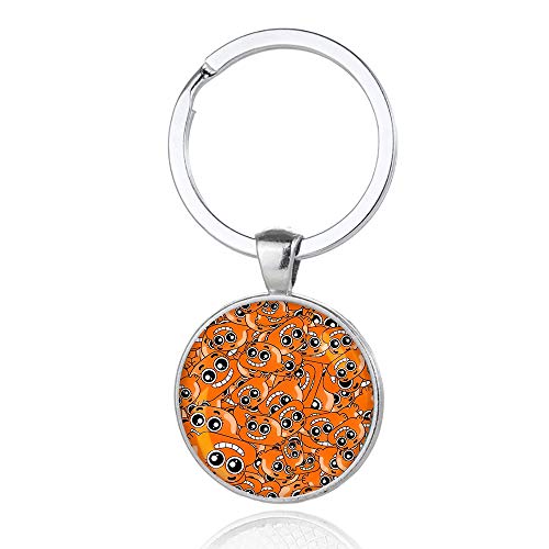 Preisvergleich Produktbild Fjhgqejfw The Amazing World of Gumball Taschen-Schlüsselanhänger Schlüsselanhänger Stofftier Insert Keychain Blank Keyrings Bilderrahmen Schlüsselanhänger Foto löschen Split Schlüsselanhänger
