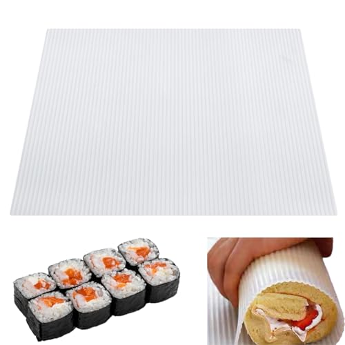Sushi Maker Silikonowe ciasto toczące mata piknik lunch Nonstick Surface Moble Można wielokrotnego użytku do przygotowania jedzenia japońskiego w stylu