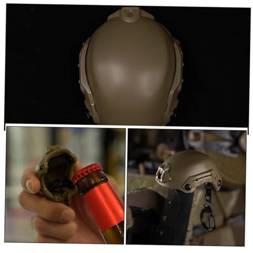 Ouvre-bouteille original en forme de casque au design robuste