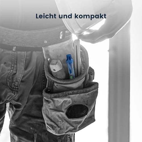 Spannungsprüfer Berührungslos Klein mit Buzzer, AC Stromprüfer Leitungssuchgerät mit Taschenlampe, Kabelbruch-Suchgerät Stift Durchgangsprüfer für Steckdose Schaltschrank 12/48v~1000v