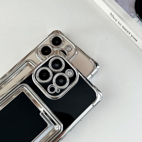 Étui portefeuille antichoc iPhone 14 en silicone vert avec fentes cartes