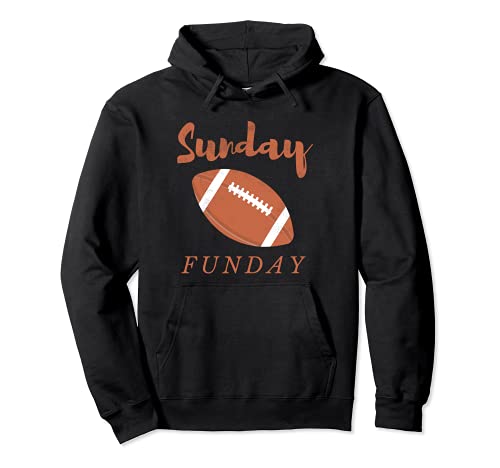 Funny Sunday Drinking Lover Football Design Funday Sudadera con Capucha