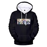 KaO0YaN Animation Sweat À Capuche, Japon Anime Démon Slayer Le Sweat À Capuche Train Infini, Automne Adolescent Adultes 3D Imprimé Pull Survêtement-22_L